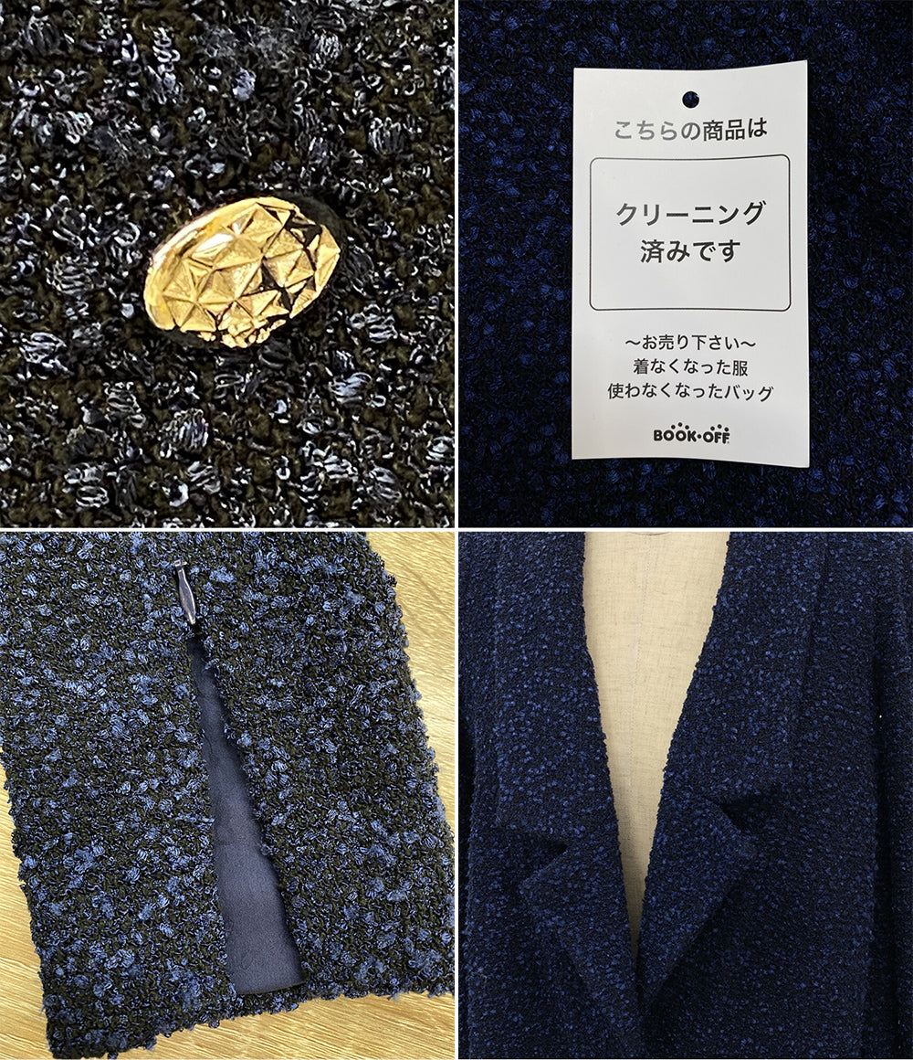 CHANEL ツイードコート P53864 レディース SIZE 34 シャネル – Rehello