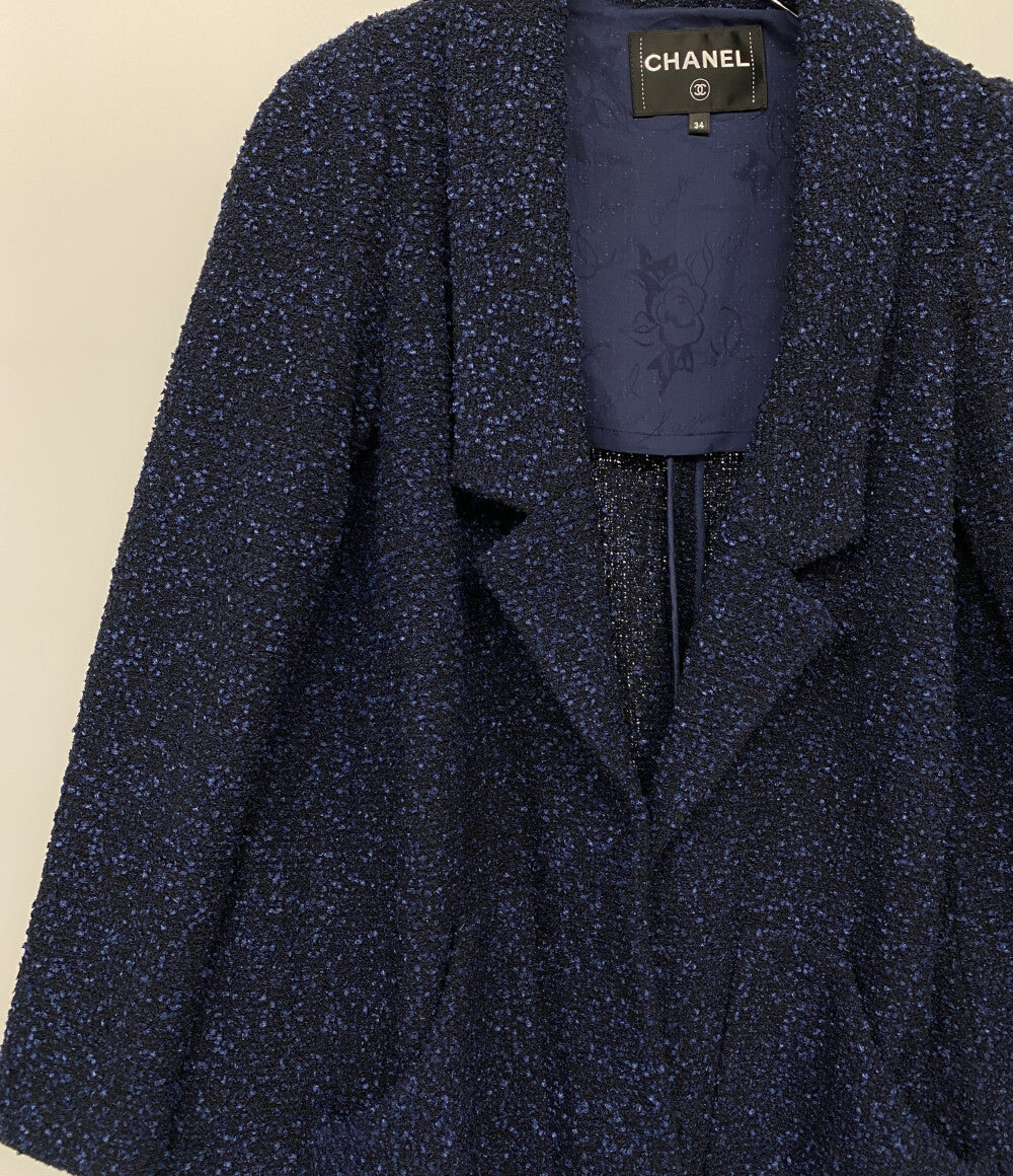 CHANEL ツイードコート P53864 レディース SIZE 34 シャネル – Rehello