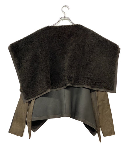 RICK OWENS Archive 変形ムートンジャケット レディース SIZE 38 リックオウエンス