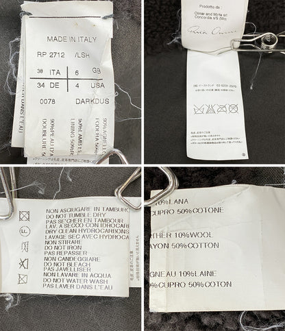 RICK OWENS Archive 変形ムートンジャケット レディース SIZE 38 リックオウエンス