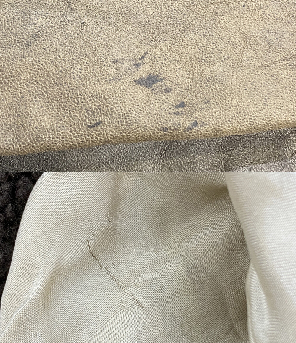 RICK OWENS Archive 変形ムートンジャケット レディース SIZE 38 リックオウエンス