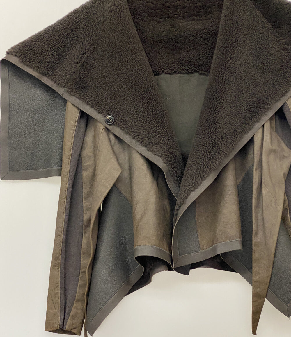 RICK OWENS Archive 変形ムートンジャケット レディース SIZE 38