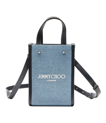 JIMMY CHOO ショルダーバッグ ウォッシュドデニム2WAYトート レディース ジミーチュウ