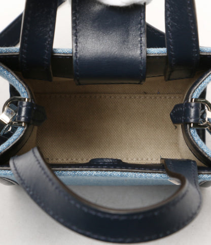 JIMMY CHOO ショルダーバッグ ウォッシュドデニム2WAYトート レディース ジミーチュウ