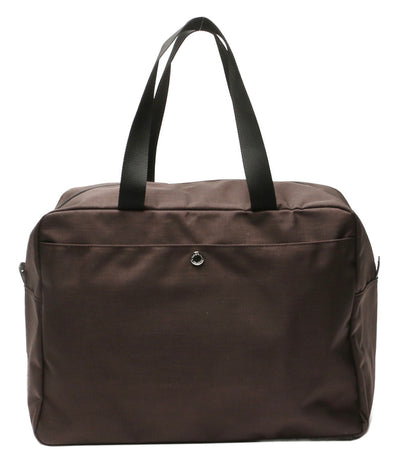 美品 HERVE' Chapelier ハンドバッグ 1957C コーデュラトラベルオーバーナイター モカ×ノワール レディース エルベシャプリエ