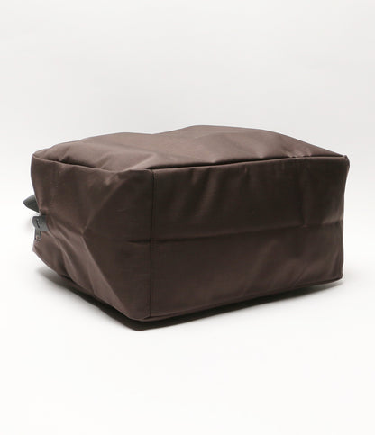 美品 HERVE' Chapelier ハンドバッグ 1957C コーデュラトラベルオーバーナイター モカ×ノワール レディース エルベシャプリエ