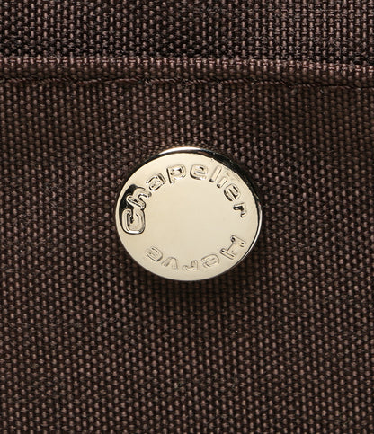 美品 HERVE' Chapelier ハンドバッグ 1957C コーデュラトラベルオーバーナイター モカ×ノワール レディース エルベシャプリエ