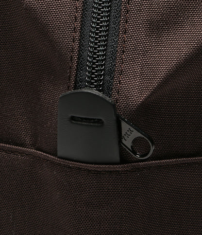 美品 HERVE' Chapelier ハンドバッグ 1957C コーデュラトラベルオーバーナイター モカ×ノワール レディース エルベシャプリエ