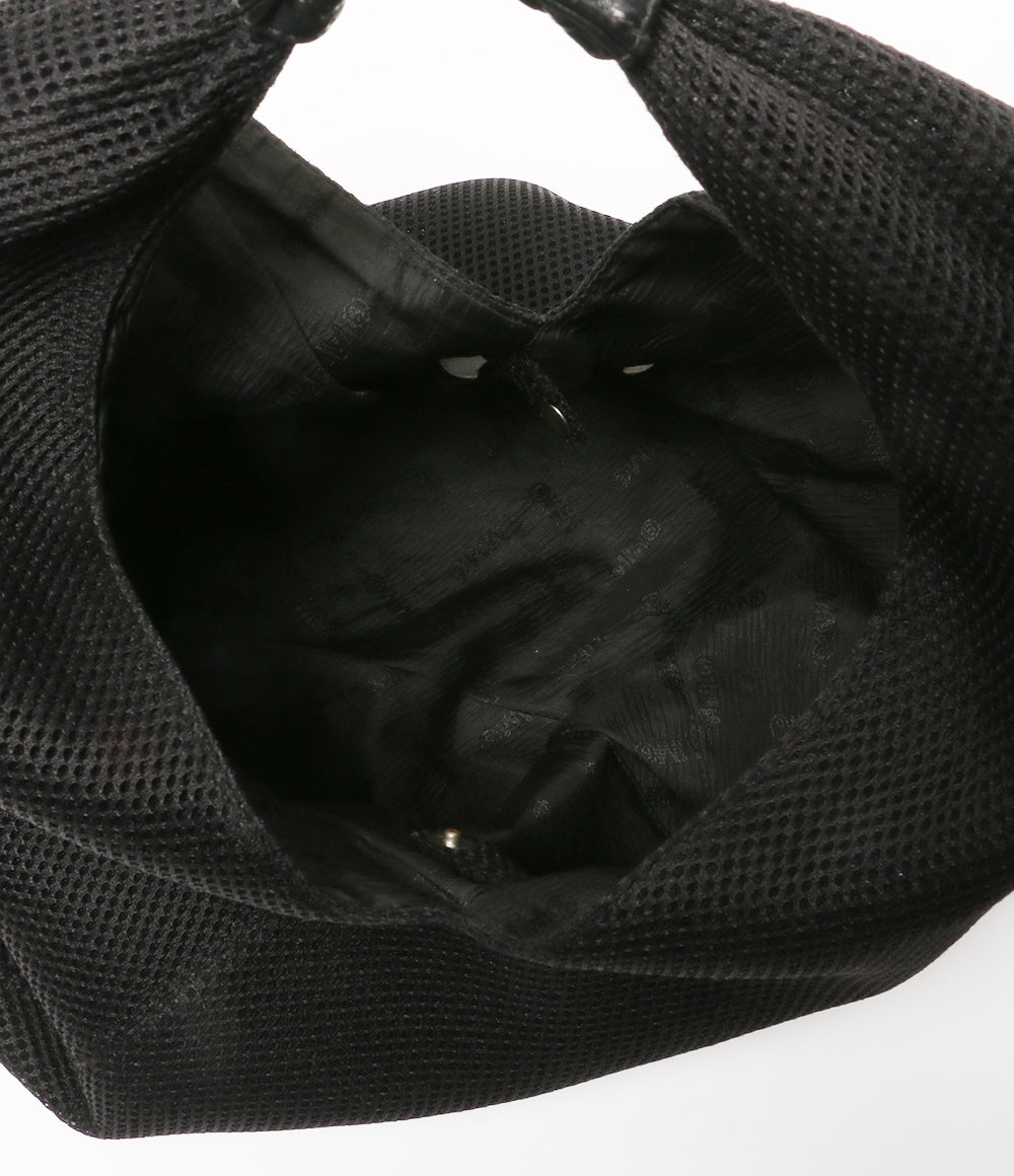 マルジェラ メッシュトートバッグ 黒 MM6 Maison Margiela メッシュトートバッグ ブラック