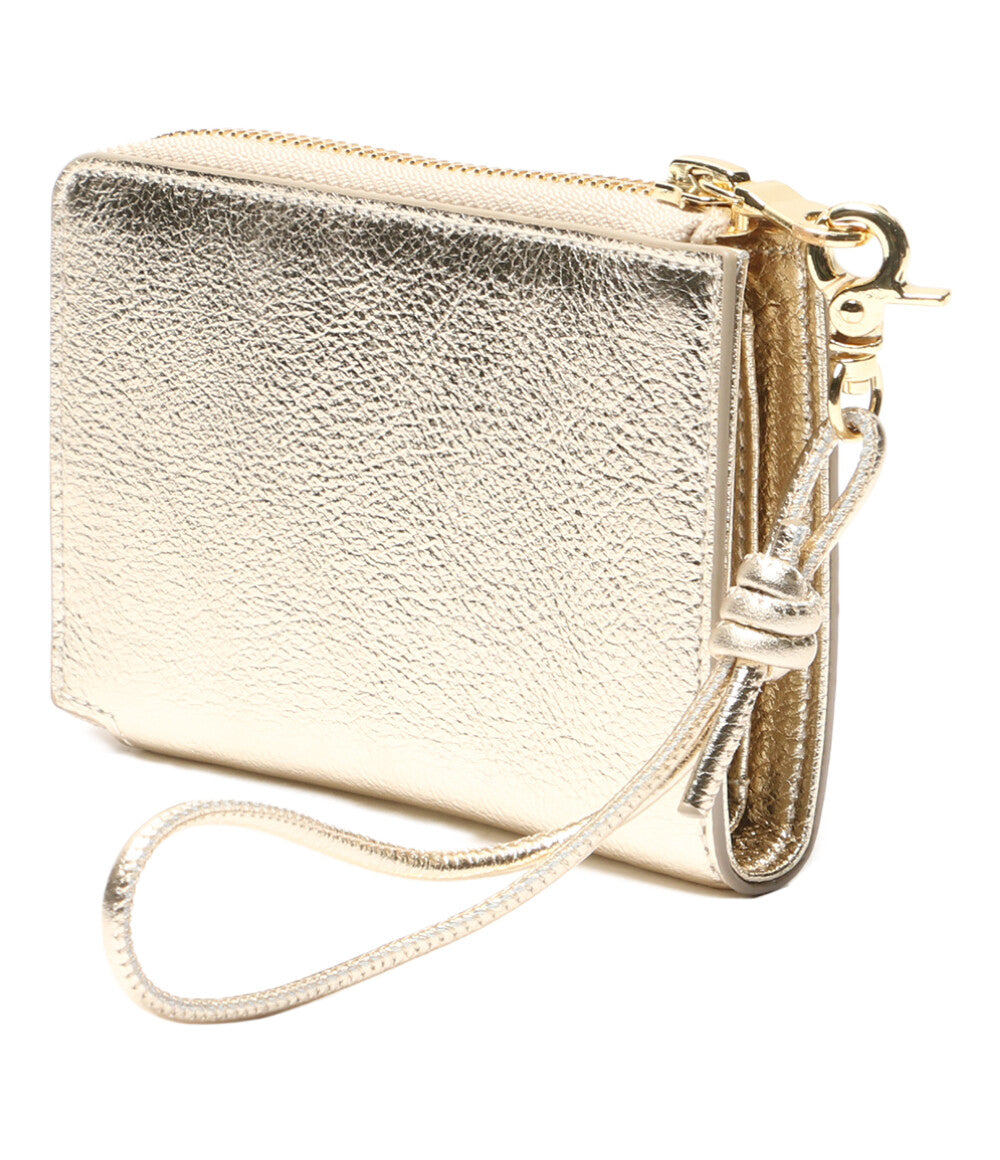 美品 KEITAMARUYAMA×imuramm イムラム 二つ折り財布 パンダ刺繍ミニ