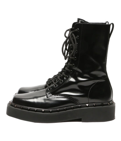 VALENTINO ロックスタッズ M-WAY コンバットブーツ メンズ SIZE 44 ヴァレンチノ