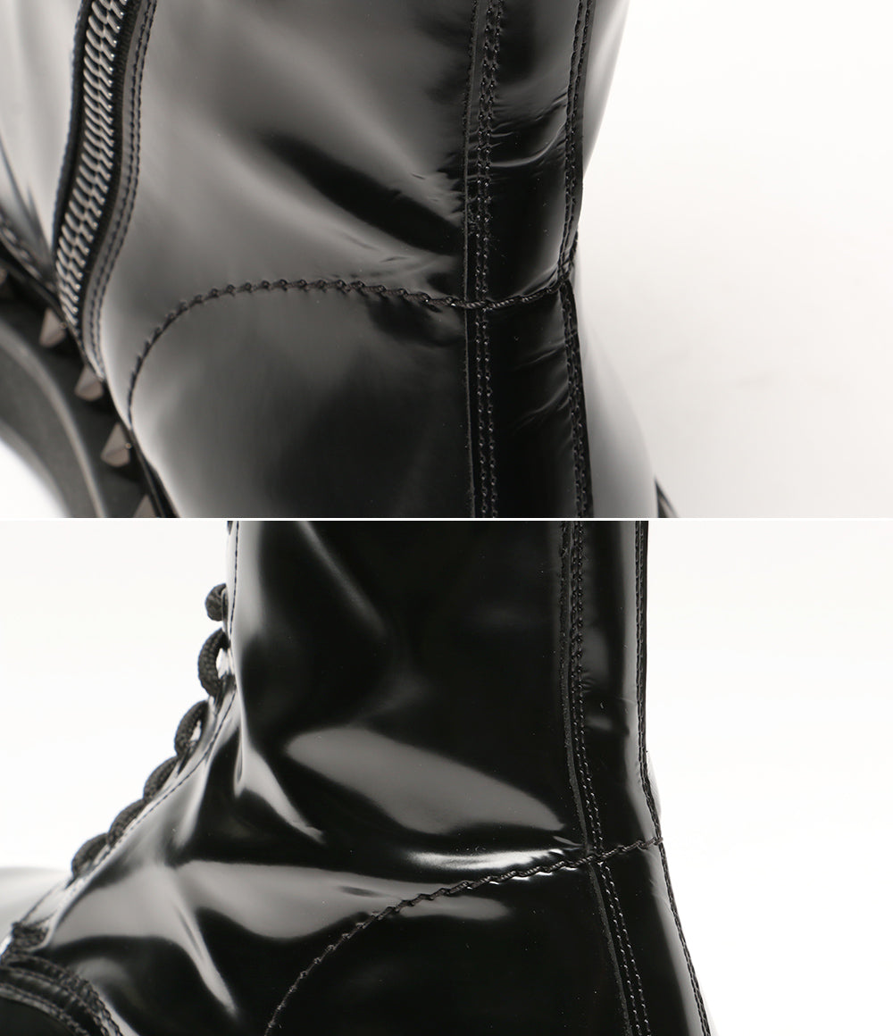 VALENTINO ロックスタッズ M-WAY コンバットブーツ メンズ SIZE 44