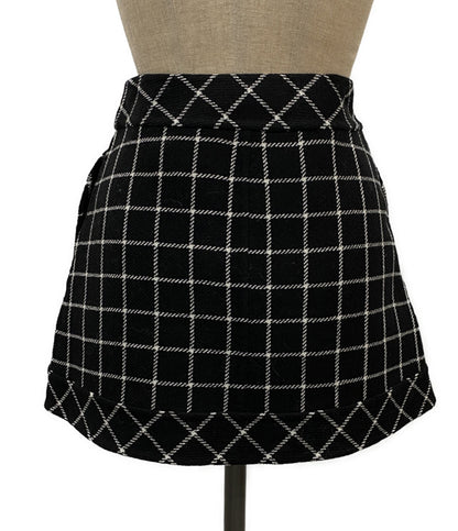 Christian Dior ラップミニスカート ウール レディース SIZE F34 クリスチャンディオール