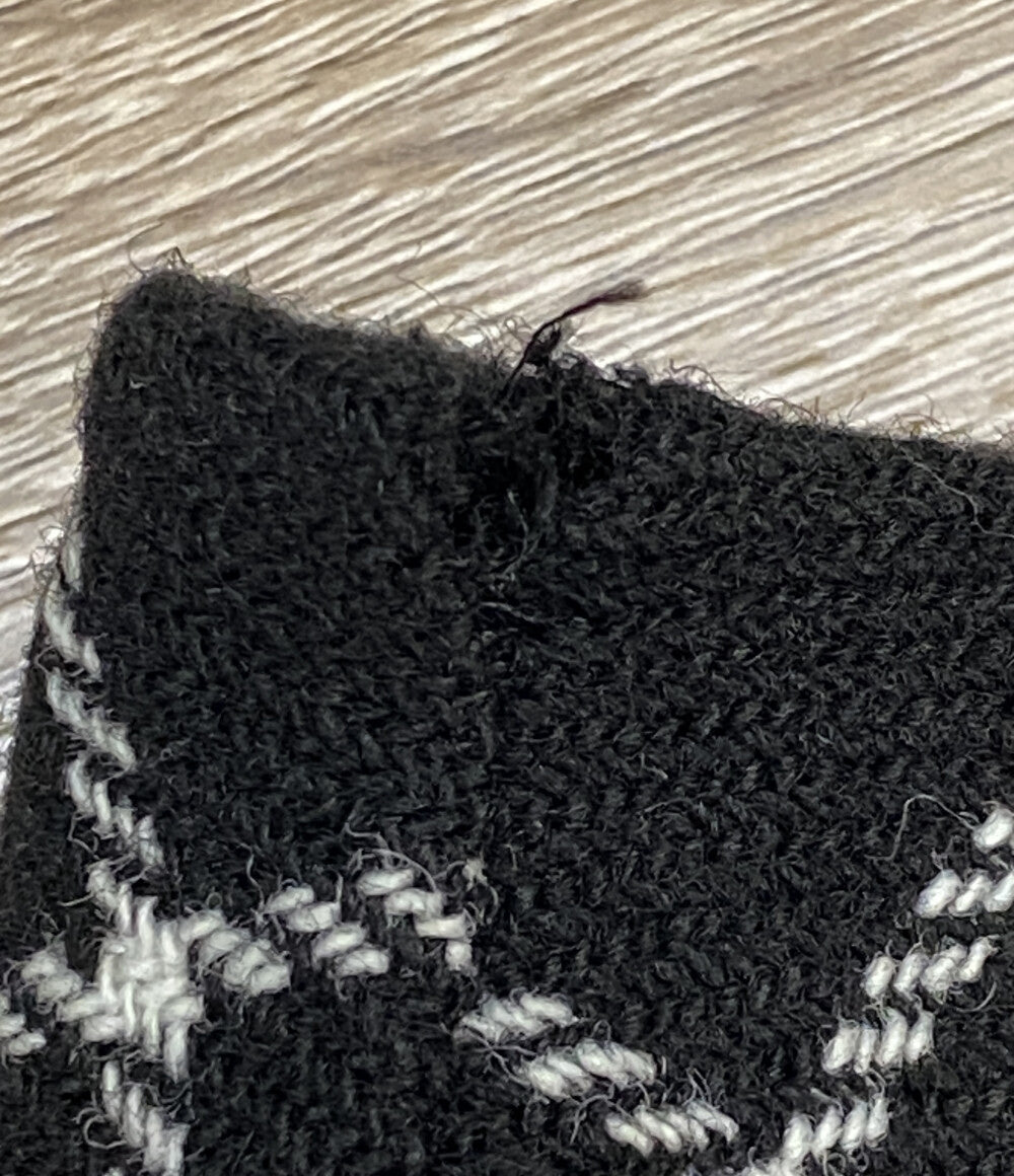 Christian Dior ラップミニスカート ウール レディース SIZE F34 クリスチャンディオール