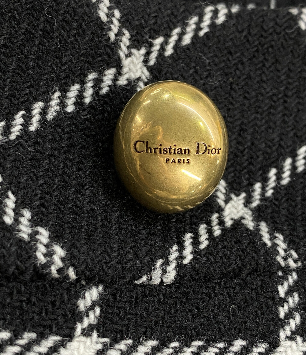 Christian Dior ラップミニスカート ウール レディース SIZE F34 クリスチャンディオール