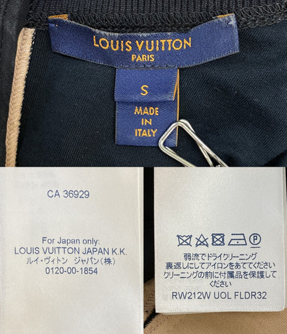 LOUIS VUITTON フラワーカーブドレス シルク RW212W UOL FLDR32 レディース SIZE S ルイヴィトン