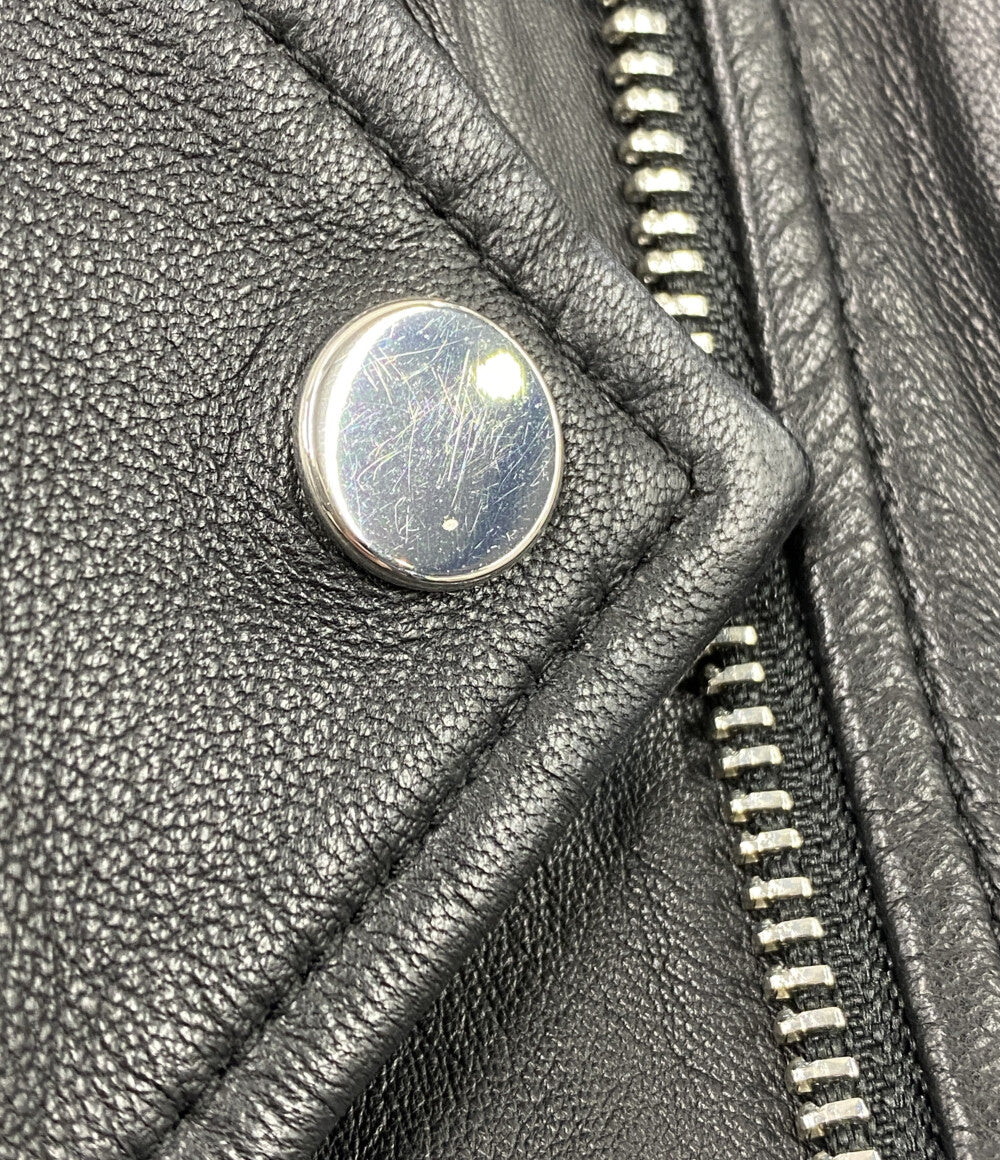 EMPORIO ARMANI バイカージャケット ナッパラムスキン ライダース