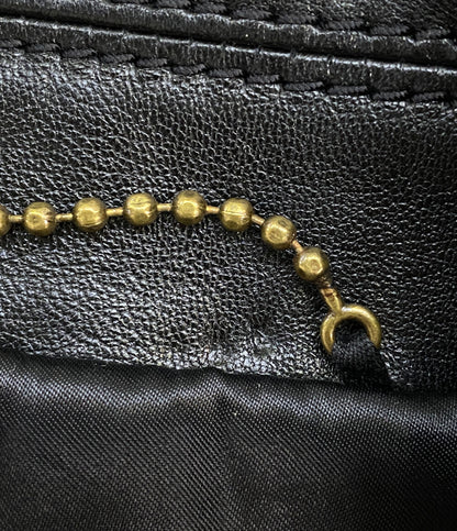 COACH レザージャケット ブラック メンズ SIZE 46 コーチ