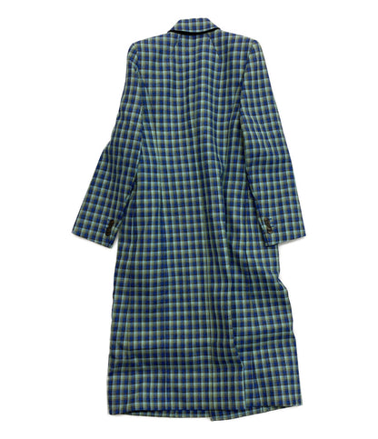 美品 BALENCIAGA チェックコート 19AW 479864 CA00985 レディース バレンシアガ