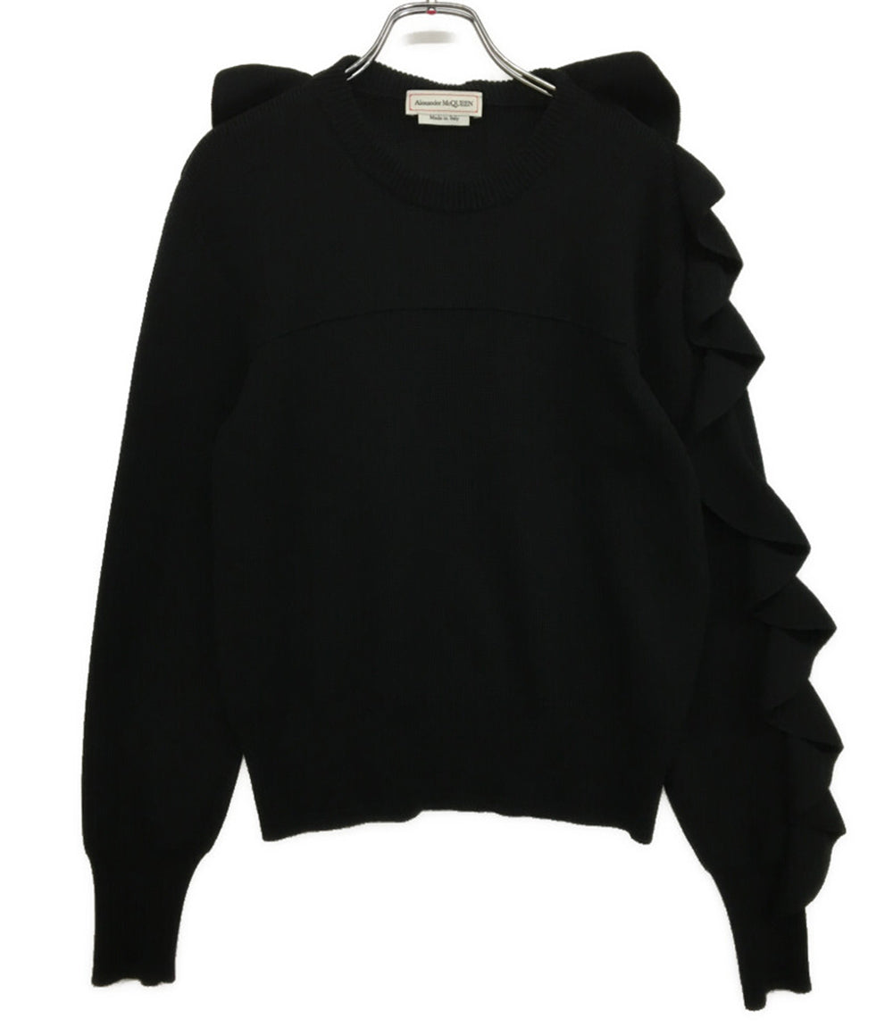 Alexander Mcqueen ニット フリル 667763 レディース SIZE XL アレキサンダーマックイーン
