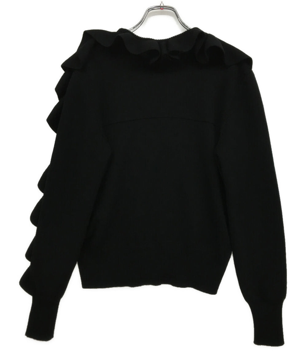 Alexander Mcqueen ニット フリル 667763 レディース SIZE XL アレキサンダーマックイーン