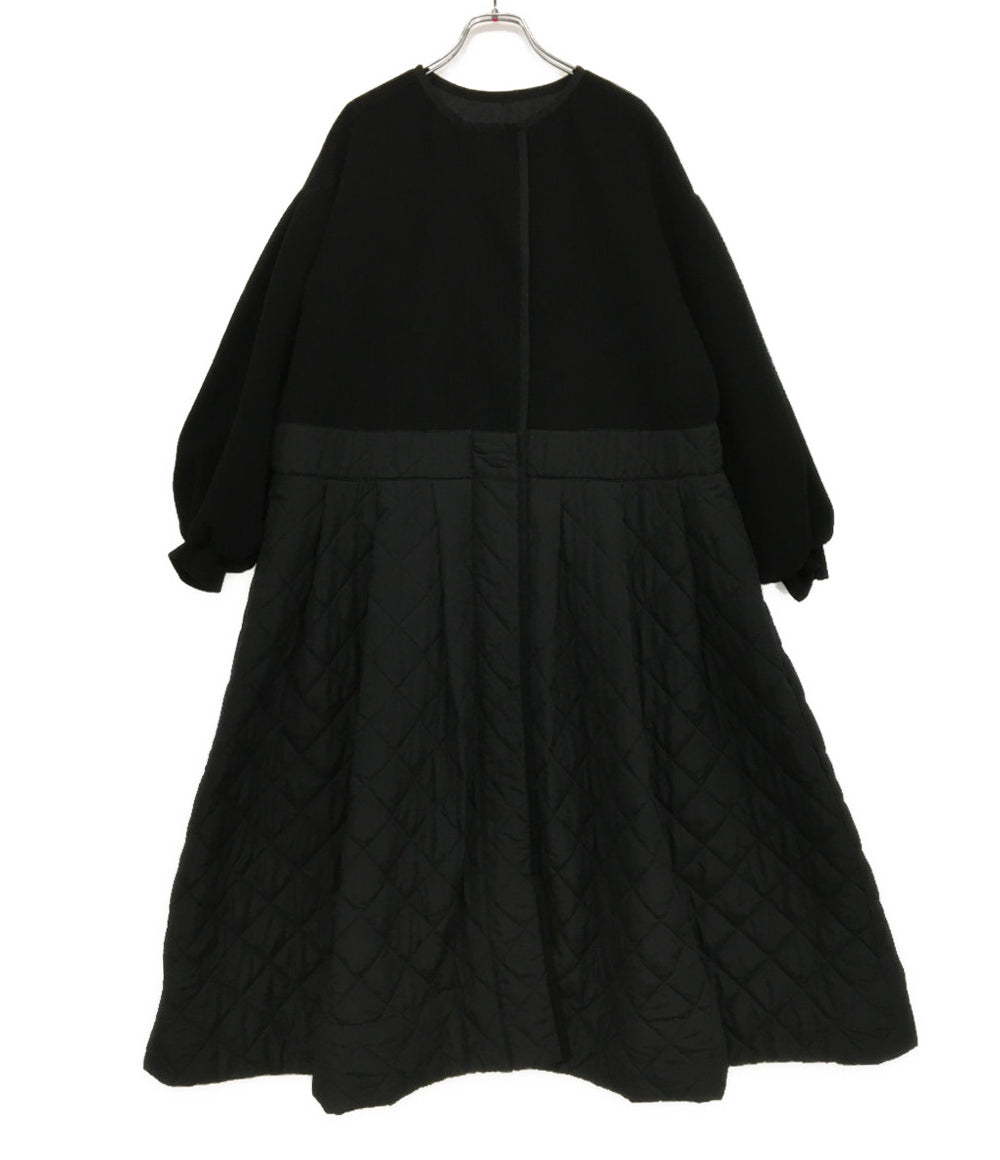 CAROLINA GLASER(BEAMS取り扱い) 切替キルティングコート ブラック レディース SIZE - カロリナグレイサー