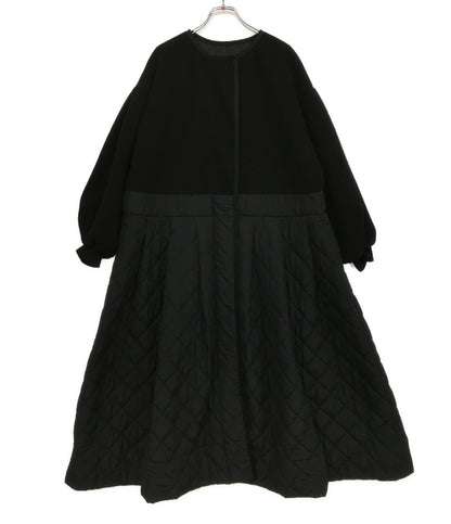 CAROLINA GLASER(BEAMS取り扱い) 切替キルティングコート ブラック レディース SIZE - カロリナグレイサー