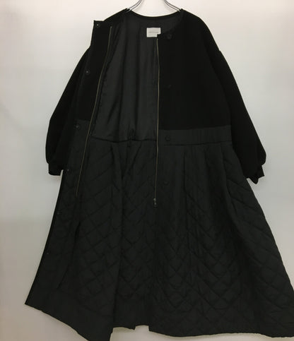 CAROLINA GLASER(BEAMS取り扱い) 切替キルティングコート ブラック レディース SIZE - カロリナグレイサー