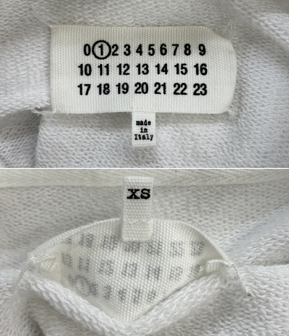 Maison Margiela パーカー ホワイト S51GU0039 レディース SIZE XS