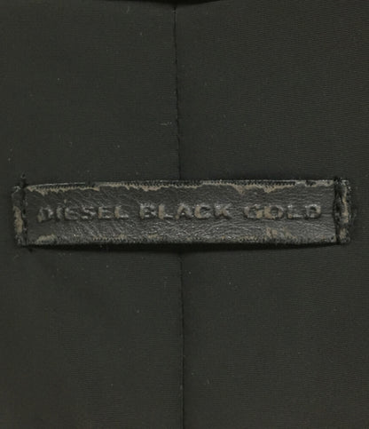 DIESEL BLACK GOLD ミリタリー中綿コート ブラック メンズ SIZE 48 ディーゼルブラックゴールド