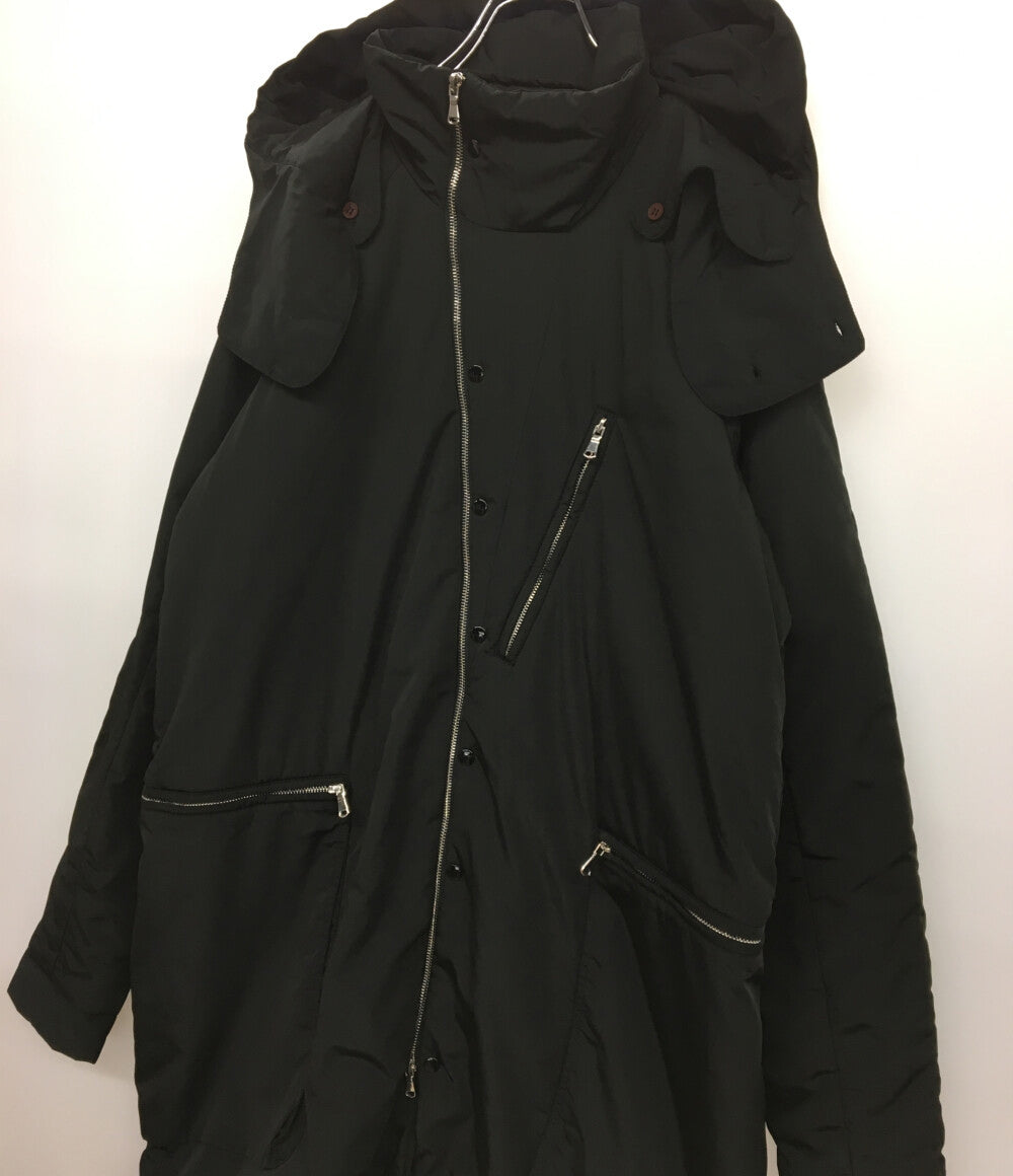 DIESEL BLACK GOLD ミリタリー中綿コート ブラック メンズ SIZE 48