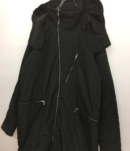 DIESEL BLACK GOLD ミリタリー中綿コート ブラック メンズ SIZE 48 ディーゼルブラックゴールド
