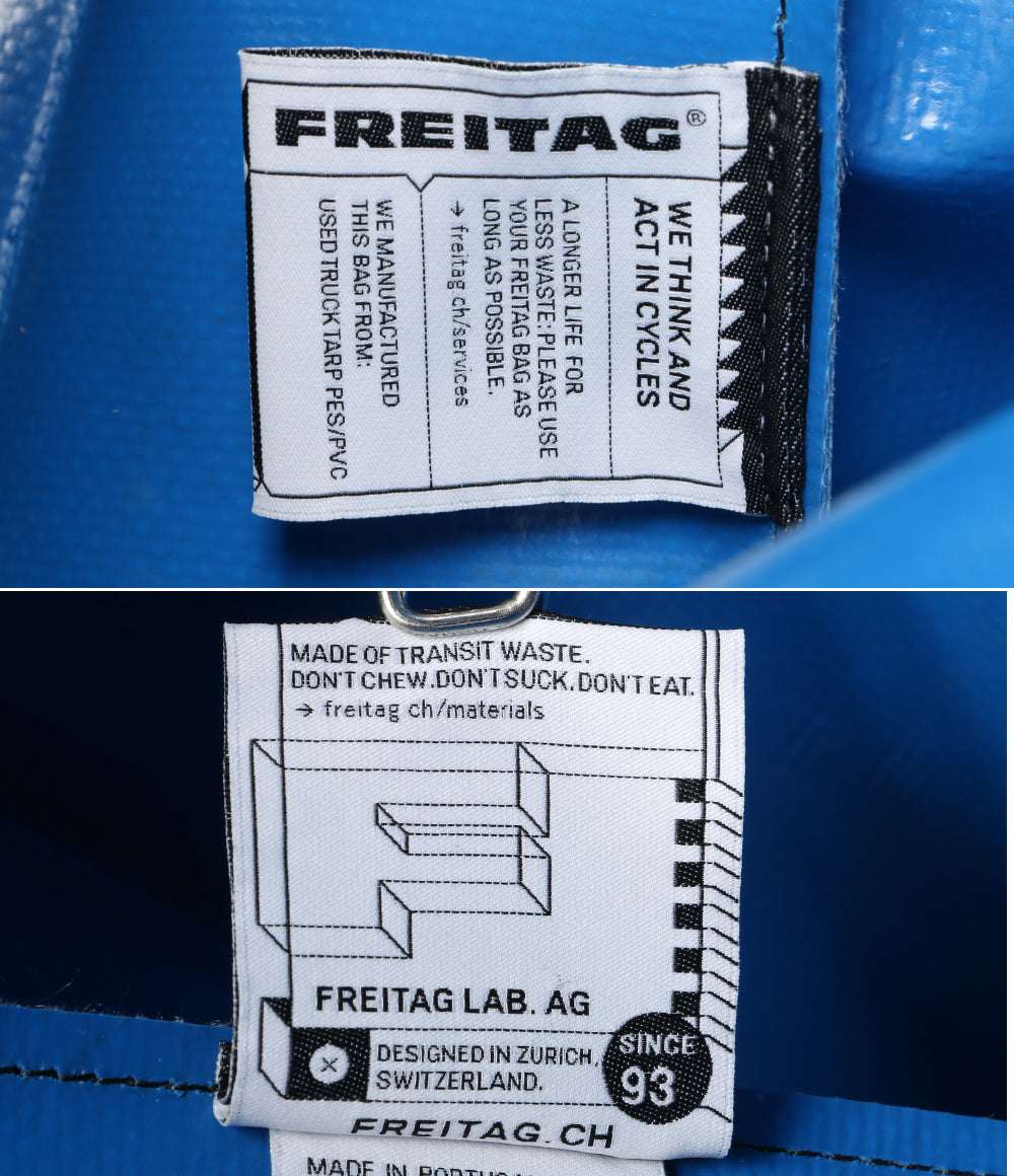 FREITAG トートバッグ F260 MIAMI WIDE ブルー ホワイト レディース フライターグ
