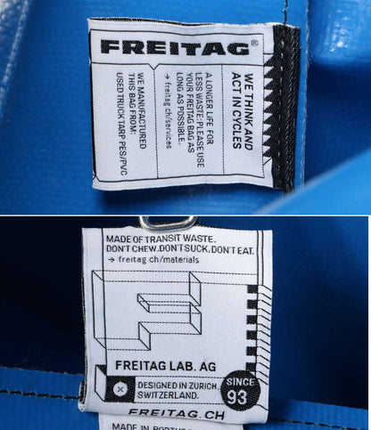 FREITAG トートバッグ F260 MIAMI WIDE ブルー ホワイト レディース フライターグ
