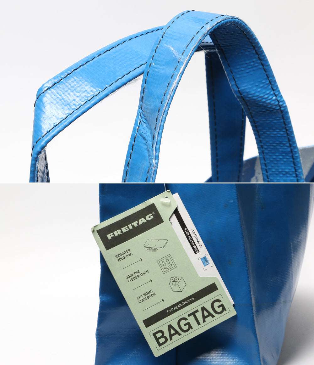 FREITAG トートバッグ F260 MIAMI WIDE ブルー ホワイト レディース フライターグ