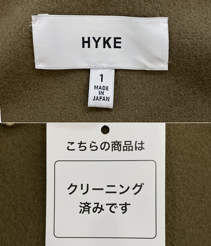 HYKE ダッフルコート カーキ レディース SIZE 1 ハイク