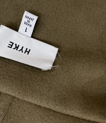 HYKE ダッフルコート カーキ レディース SIZE 1 ハイク