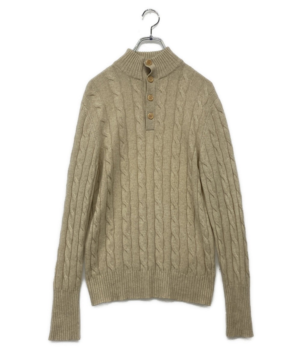 LORO PIANA ニット ベージュ ベビーカシミヤ メンズ SIZE 48 ロロピアーナ