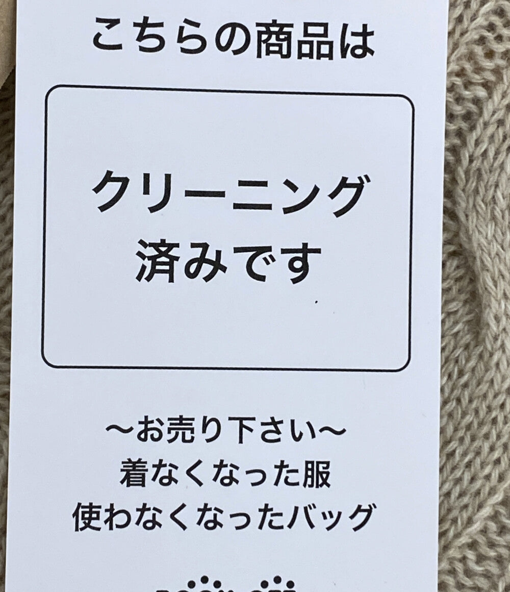 LORO PIANA ニット ベージュ ベビーカシミヤ メンズ SIZE 48 ロロピアーナ