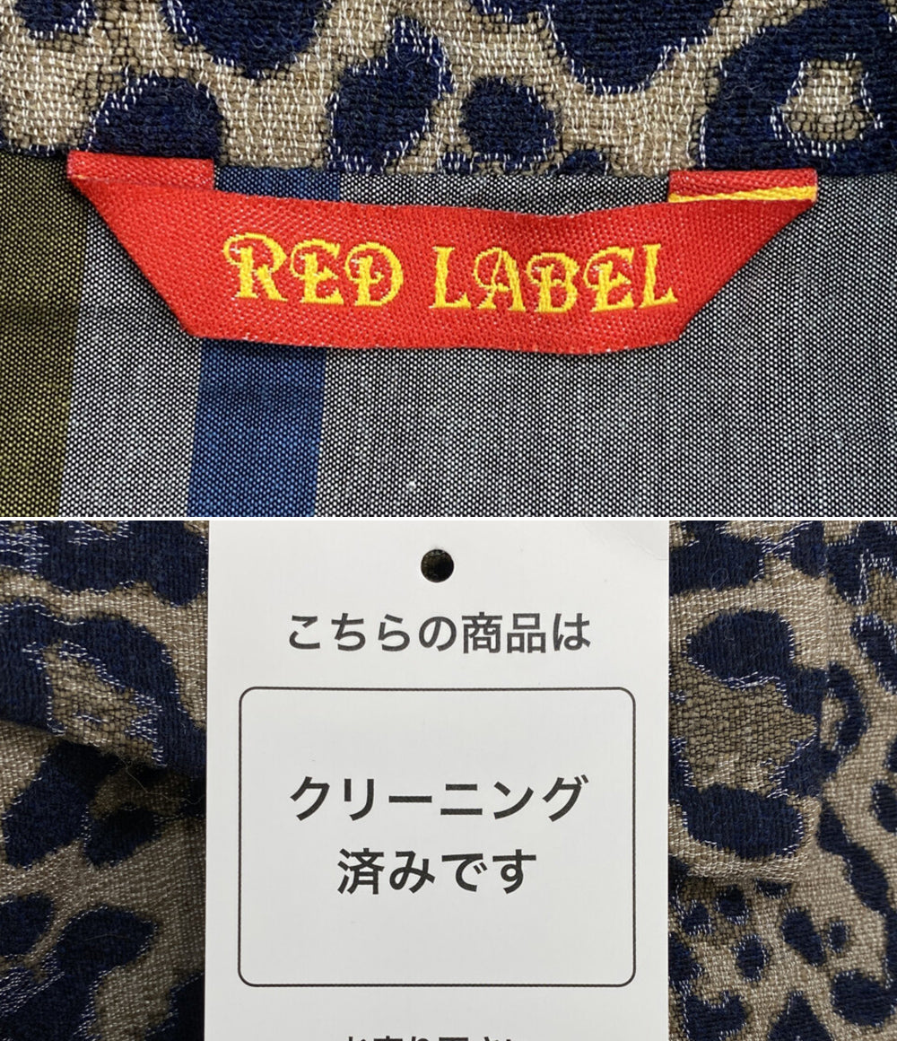 VIVIENNE WESTWOOD 変形ジャケット レオパード オーブボタン レディース SIZE 40 ヴィヴィアンウエストウッド