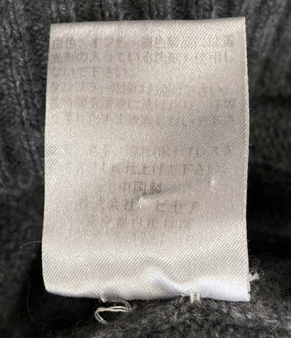 PICEA BABY CASHMERE ピセア ベイビーカシミヤ タートルネックニット グレー レディース SIZE M