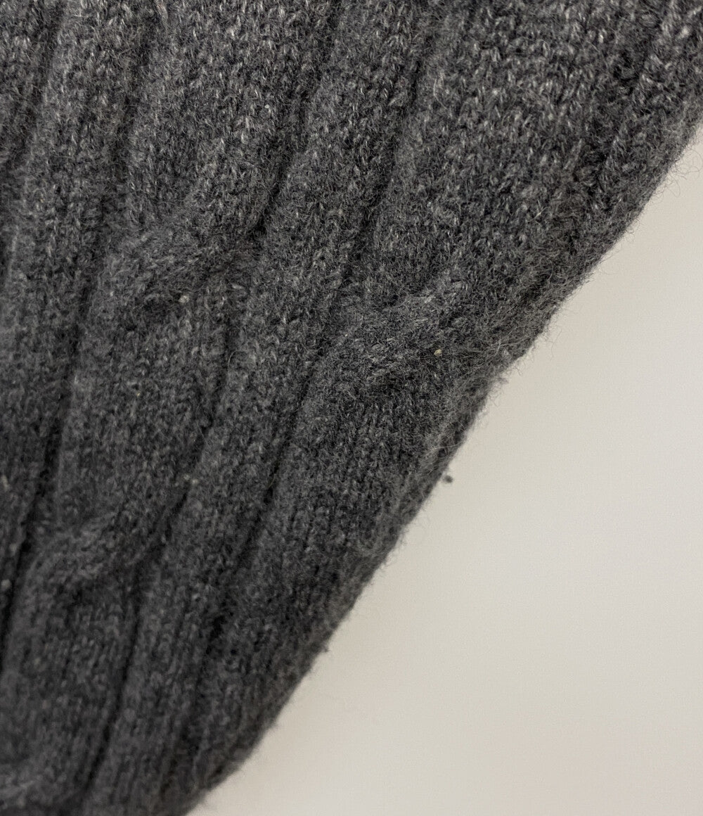 PICEA BABY CASHMERE ピセア ベイビーカシミヤ タートルネックニット グレー レディース SIZE M