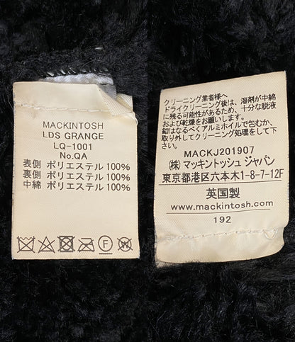 MACKINTOSH キルティングコート ブラック 裏ボア レディース SIZE 6 マッキントッシュ