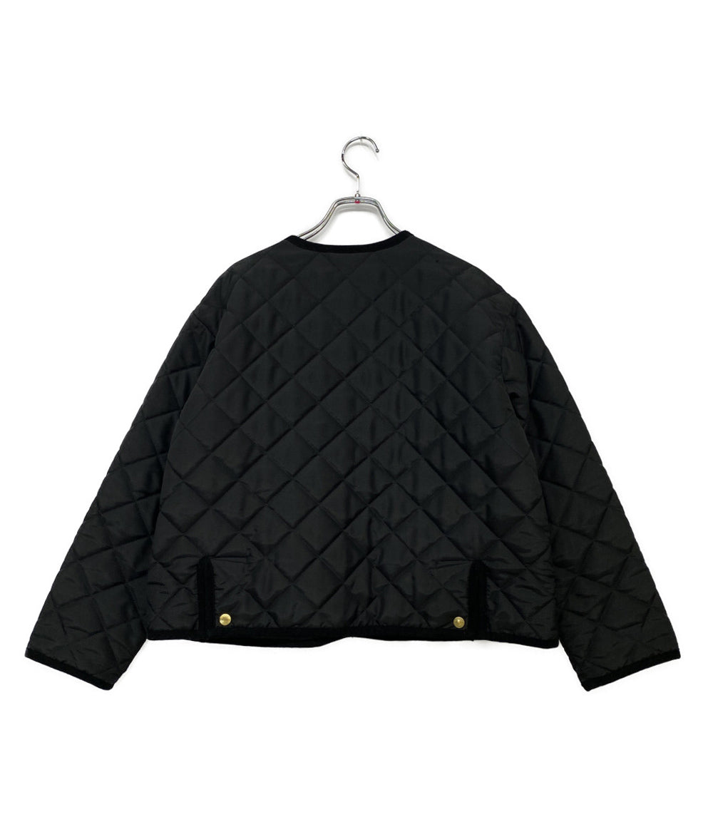 Traditional Weatherwear 中綿ジャケット ブラック ダイヤキルティング レディース SIZE 32 トラディショナルウェザーウェア