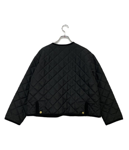 Traditional Weatherwear 中綿ジャケット ブラック ダイヤキルティング レディース SIZE 32 トラディショナルウェザーウェア