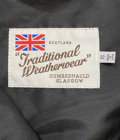 Traditional Weatherwear 中綿ジャケット ブラック ダイヤキルティング レディース SIZE 32 トラディショナルウェザーウェア