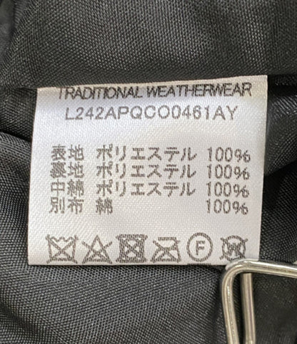 Traditional Weatherwear 中綿ジャケット ブラック ダイヤキルティング レディース SIZE 32 トラディショナルウェザーウェア