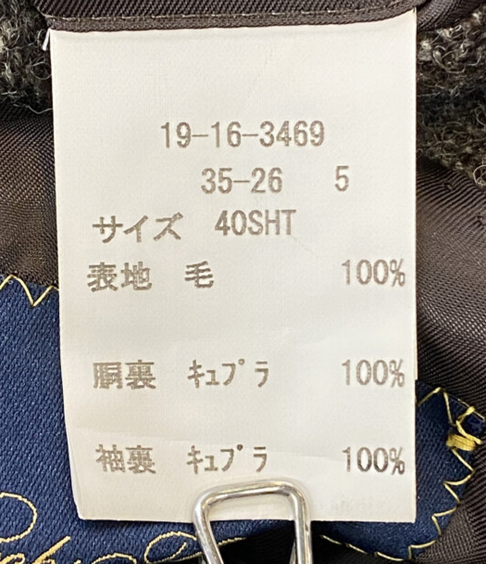 Brooks Brothers テーラードジャケット ヘリンボーン メンズ SIZE 40SHT ブルックスブラザーズ