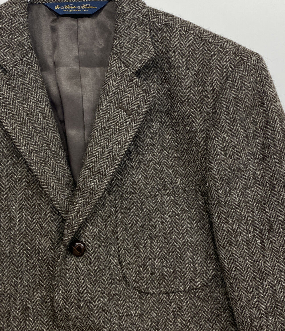 Brooks Brothers テーラードジャケット ヘリンボーン メンズ SIZE 40SHT ブルックスブラザーズ