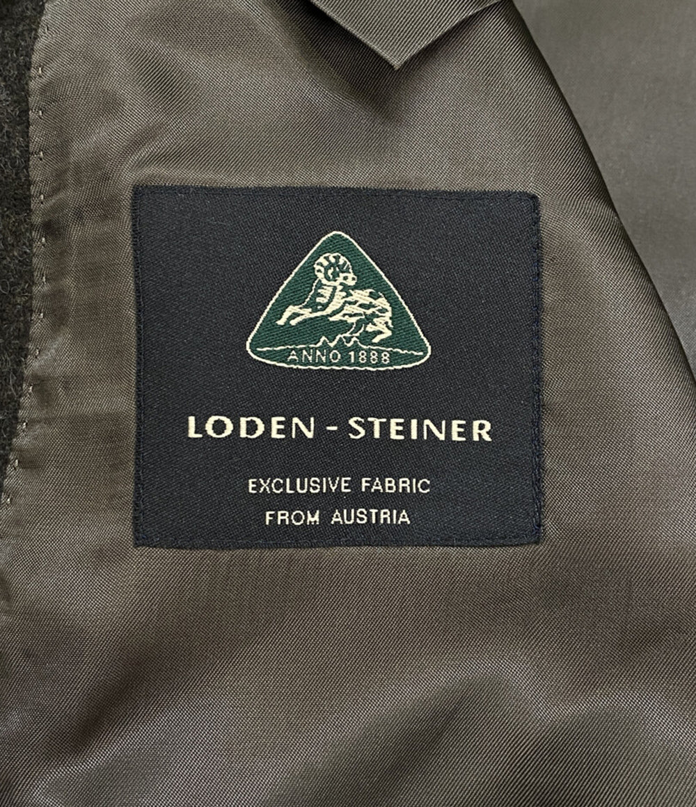 美品 Brooks Brothers ウールステンカラーコート ブラウン メンズ SIZE 40 ブルックスブラザーズ